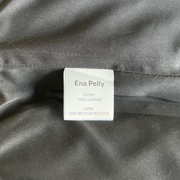 Ena Pelly Genuine Leather New Yorker Mini Skirt - Picture 4 of 4
